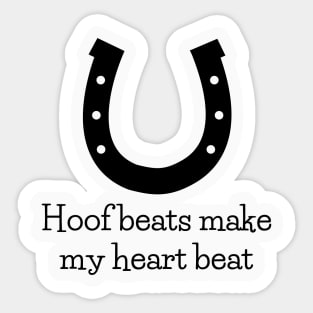 Horse quotes funny equestrian gift cute style Sticker